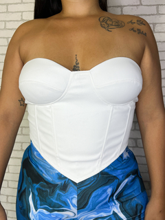 Corset Letícia couro