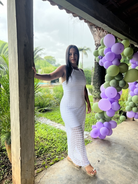 Vestido frente unica