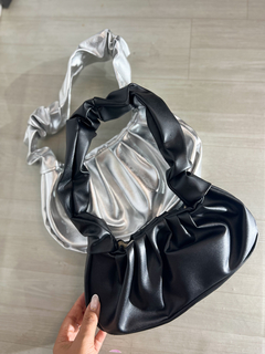 Bolsa meia lua franzida - comprar online