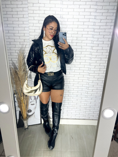 Short couro karine - Flstore