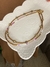 Choker ámbar y rosa en internet