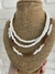 Collar cubitos chocolate y blanco - comprar online