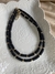 Collar fimo black gold