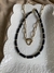 Collar fimo black gold - Bonita Magia Mayorista