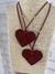 Collar tiento corazón esmaltado - comprar online