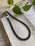 Collar Hematite corazones - tienda online