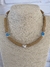 Collar camel ojitos y corazón - comprar online
