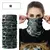Lenço de proteção UV e aquecimento estampado unisex para exercicios ao ar livre