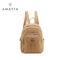 MOCHILA AMAYRA PORTA TABLET CREMA