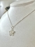 Cadena Acero Flor con Cubics - comprar online