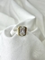Anillo Combinado Cubic Rectangular - comprar online