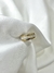 Anillo Combinado Hilera de Cubics