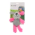 Brinquedo Pet Cachorrinho de Pelúcia Rosa 19cm