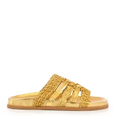 Papete Dourada Macramê - JELLY CLUB