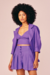 BLAZER MYPLACE LINHO NEW -PURPLE - D' Loves Melissa