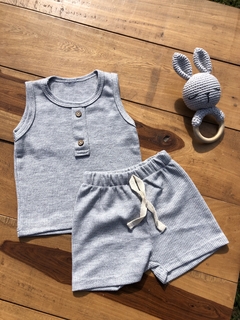 Conjunto Cairo (Gris melange) - comprar online