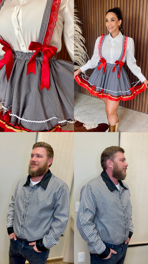 Camisa casal Jessica - comprar online