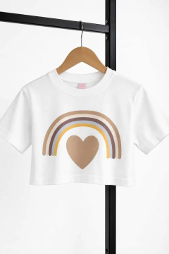Cropped Arco iris - comprar online