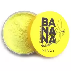 Pó De Banana Fixador Translúcido Facial Fixador Vivaí 13g REF: 1001.1.1 na internet