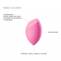 Esponja De Maquiagem Formato Chanfrada na internet