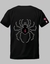 Playera negra Araña - comprar en línea