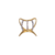 Anel Dois Tons - Ouro amarelo e branco 18k