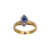 Anel Formatura Navete - Ouro amarelo 18k