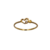 Anel Coração - Ouro amarelo 18k - comprar online