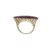 Anel Pavê - Ouro amarelo 18k - comprar online