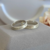 Aliança Reta Diamantada - Prata 925 - Eternità Joias Brasil - Joalheria Premium.
