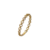 Anel Elos - Ouro amarelo 18k - Eternità Joias Brasil - Joalheria Premium.