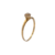 Anel Flor - Ouro amarelo 18k - Eternità Joias Brasil - Joalheria Premium.