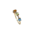 Anel Arco-Iris - Ouro amarelo 18k - loja online