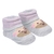 Imagem do Kit C/2 Pares de Meia Para Bebê RN Menina Com Estampa de Bichinho Pimpolho
