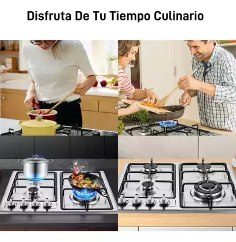 PARRILLA EMPOTRABLE 4 QUEMADORES