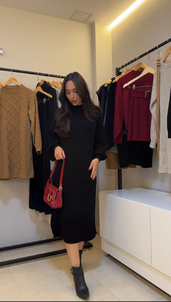 Vestido Midi Tricô Celine - Cziel Store