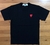 Camiseta CDG Double heart