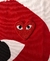 Camiseta CDG printed heart - comprar online