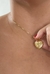 Colar Coraçao Dourado - Folheado - comprar online