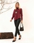 Blusa gola alta