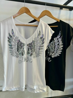 REMERA BORDADA ALAS en internet