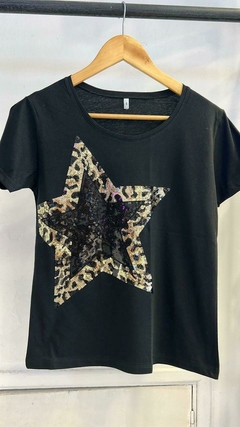REMERA BORDADA ESTRELLA - comprar online