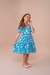Vestido Arco-Íris Azul - comprar online
