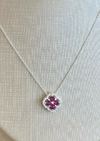 COLAR VAN CLEEF CRAVEJADO TREVO