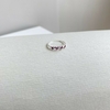 ANEL FALANGE CORAÇÃO COM PEDRA RUBELITA - comprar online