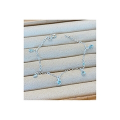 PULSEIRA PONTOS AZUL CLARO - comprar online