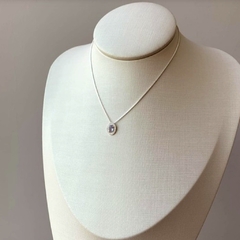 COLAR GARGANTILHA MOLDURA OVAL LILÁS - comprar online