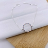 PULSEIRA CÍRCULO CRAVEJADO | CRISTAL