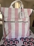 MOCHILA RAYADA ROSA - comprar online