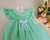 EXCLUSIVO: Vestido + Laço (100% Algodão) Verde - comprar online